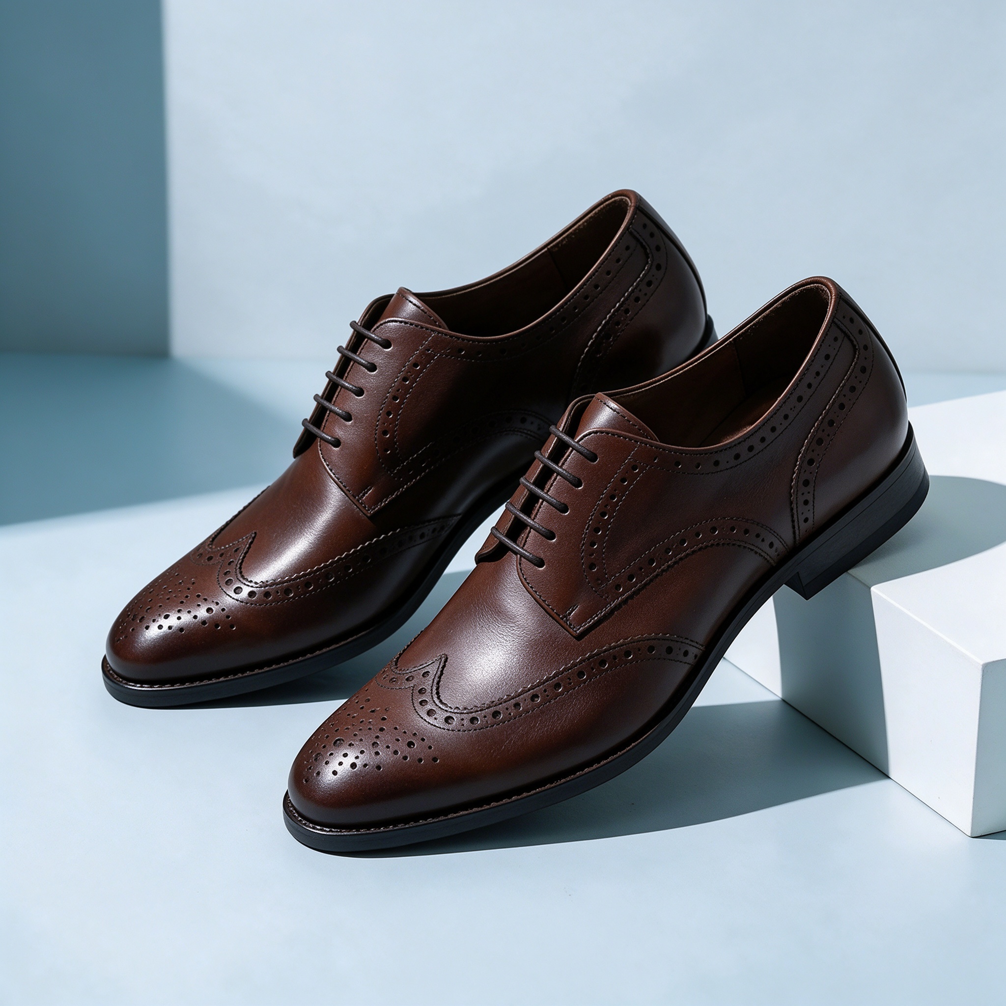 Full-Brogue Wingtip Oxford