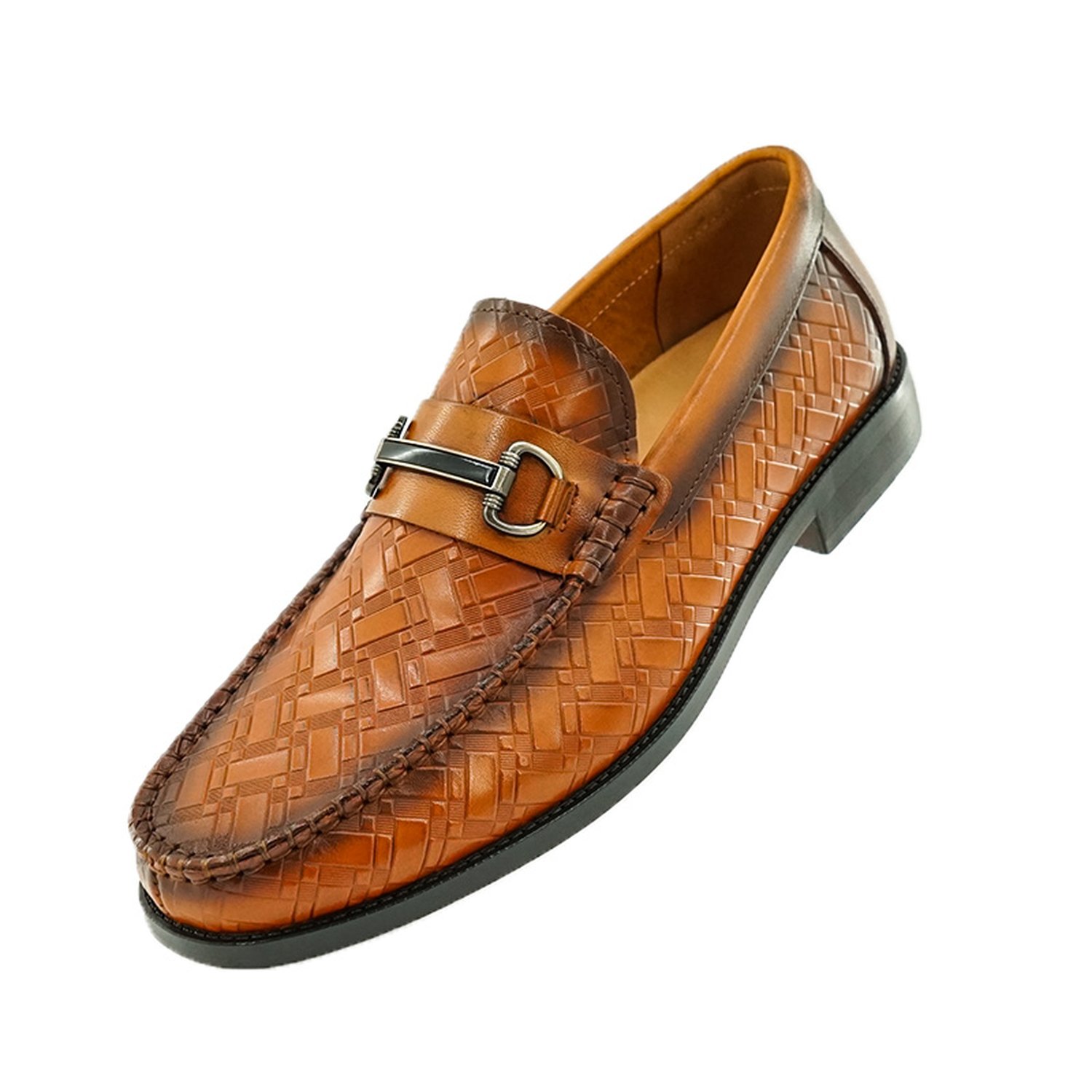 لوفر هورس بيت منقوش بمنسوج model 2881-19 wholesale loafer