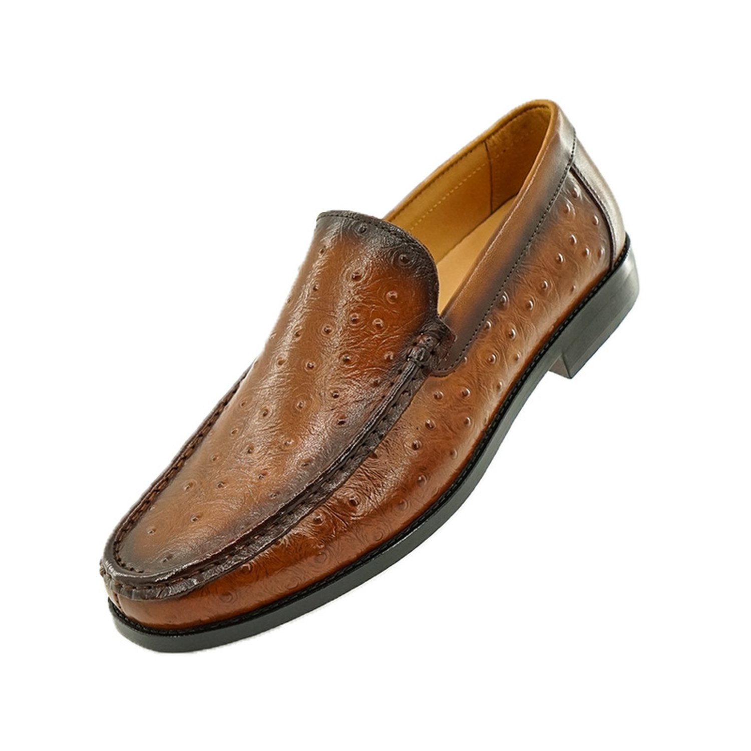 لوفر بيني بنقاط نعام model 2881-20 wholesale loafer