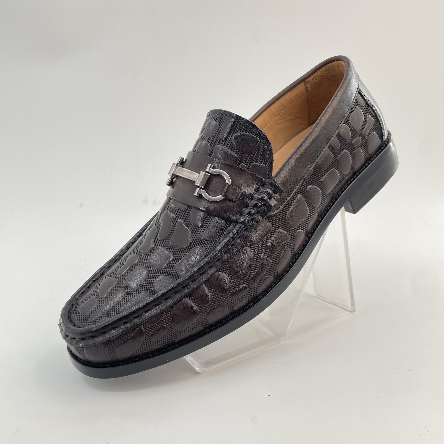 لوفر هورس بيت كروك عميق model 2881-26 wholesale loafer