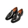 GRANDMARK tassel loafer men's dress shoes, three-quarter view, white background
