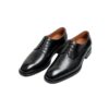 GRANDMARK classic derby men's dress shoes, three-quarter view, white background