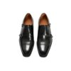 double-monk-strap-main-1 GRANDMARK double monk strap men's dress shoes, three-quarter view, white background