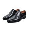 double-monk-strap-side-1 GRANDMARK double monk strap men's dress shoes, side profile, white background