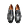 GRANDMARK patina penny loafer men's dress shoes, top view, white background