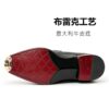 plain-penny-loafer-sole-1 GRANDMARK penny loafer men's dress shoes, Blake-stitched leather sole, white background