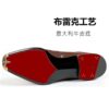 polished-wingtip-oxford-sole-2 GRANDMARK wingtip oxford men's dress shoes, Blake-stitched leather sole, white background