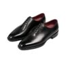 GRANDMARK wholecut oxford men's dress shoes, three-quarter view, white background
