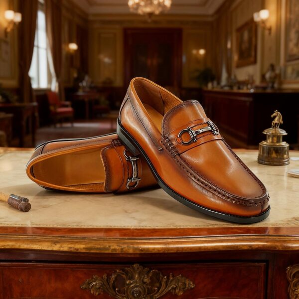 Classic Horsebit Loafer detail, model 288-14