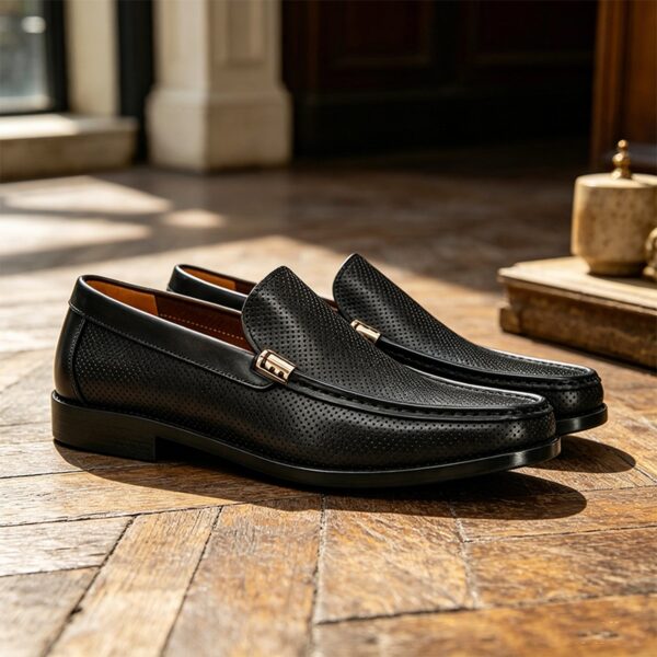 Perforated Venetian Loafer detail, model 2881-12