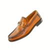 Ostrich-Print Horsebit Loafer wholesale loafer, model 2881-13