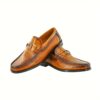 Ostrich-Print Horsebit Loafer detail, model 2881-13