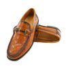 Woven-Emboss Horsebit Loafer detail, model 2881-19