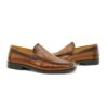 Ostrich-Dot Penny Loafer detail, model 2881-20
