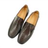 Ostrich-Dot Penny Loafer detail, model 2881-20