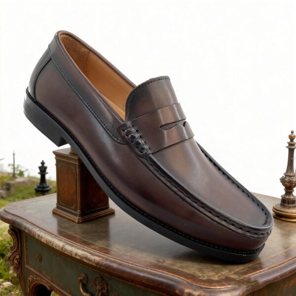 Soft Apron Penny Loafer detail, model 2881-25