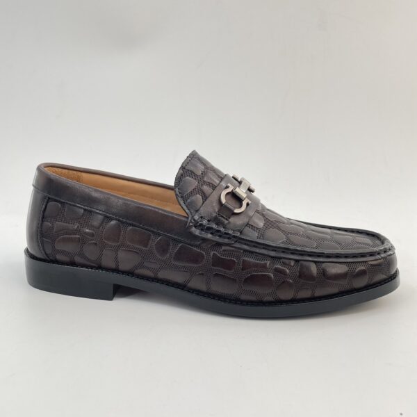 Deep-Croc Horsebit Loafer detail, model 2881-26