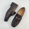 Deep-Croc Horsebit Loafer detail, model 2881-26