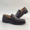 Deep-Croc Horsebit Loafer detail, model 2881-26