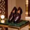 Brogue Tassel Loafer men's formal leather dress shoe, GRANDMARK promotional photo