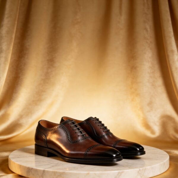 Classic Cap-Toe Oxford men's formal leather dress shoe, GRANDMARK promotional photo Classic Cap-Toe Oxford men's formal leather dress shoe, GRANDMARK promotional photo