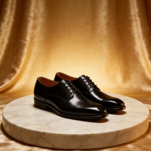 Classic Derby men's formal leather dress shoe, GRANDMARK promotional photo Classic Derby men's formal leather dress shoe, GRANDMARK promotional photo