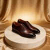 Classic Derby men's formal leather dress shoe, GRANDMARK promotional photo