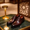 Classic Derby men's formal leather dress shoe, GRANDMARK promotional photo
