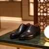 Croc-Embossed Oxford men's formal leather dress shoe, GRANDMARK promotional photo