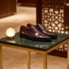 Croc-Embossed Wingtip Oxford men's formal leather dress shoe, GRANDMARK promotional photo