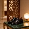 Double Monk Strap men's formal leather dress shoe, GRANDMARK promotional photo Double Monk Strap men's formal leather dress shoe, GRANDMARK promotional photo