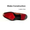 Double Monk Strap sole 2 Double Monk Strap leather sole, Blake construction