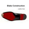 Embossed-Toe Cap-Toe Oxford sole 1 Embossed-Toe Cap-Toe Oxford leather sole, Blake construction