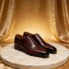 Full-Brogue Wingtip Oxford men's formal leather dress shoe, GRANDMARK promotional photo