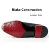 Full-Brogue Wingtip Oxford leather sole, Blake construction