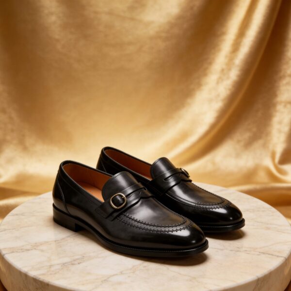 Hand-Patina Penny Loafer men's formal leather dress shoe, GRANDMARK promotional photo