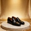 Round-Toe Penny Loafer men's formal leather dress shoe, GRANDMARK promotional photo