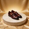 Round-Toe Penny Loafer men's formal leather dress shoe, GRANDMARK promotional photo