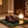 Round-Toe Penny Loafer men's formal leather dress shoe, GRANDMARK promotional photo