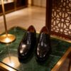 Split-Toe Derby men's formal leather dress shoe, GRANDMARK promotional photo Split-Toe Derby men's formal leather dress shoe, GRANDMARK promotional photo