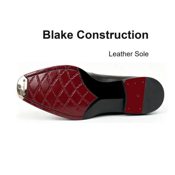 Split-Toe Derby sole 1 Split-Toe Derby leather sole, Blake construction
