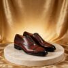 Straight Cap-Toe Oxford men's formal leather dress shoe, GRANDMARK promotional photo