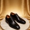 Textured Apron Derby men's formal leather dress shoe, GRANDMARK promotional photo Textured Apron Derby men's formal leather dress shoe, GRANDMARK promotional photo