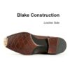Textured Apron Derby sole 2 Textured Apron Derby leather sole, Blake construction