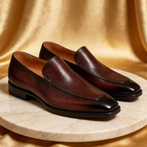 Venetian Loafer men's formal leather dress shoe, GRANDMARK promotional photo