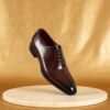 Wholecut Oxford men's formal leather dress shoe, GRANDMARK promotional photo