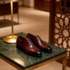 Wholecut Oxford men's formal leather dress shoe, GRANDMARK promotional photo