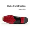 Wholecut Oxford leather sole, Blake construction