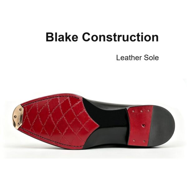 Wholecut Oxford leather sole, Blake construction